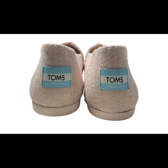 Toms alpargata natural metallic woven size 7.5 - Picture 7 of 8
